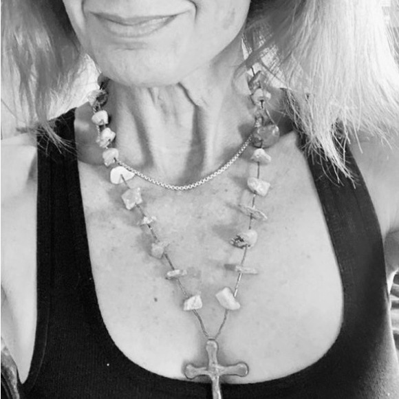 Vintage 1940’s Navajo Kingman Mined Turquoise & “Liquid Silver” Beaded Necklace - Picture 8 of 17